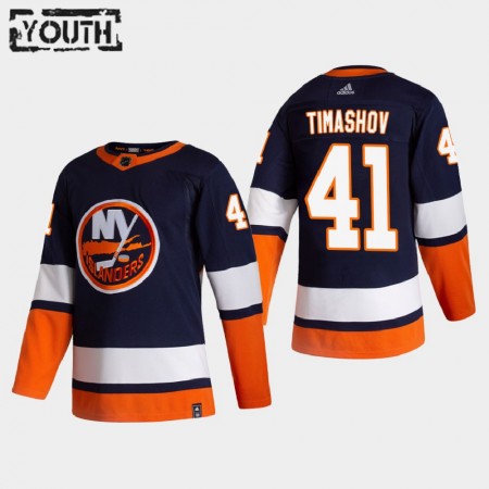 Børn NHL New York Islanders Trøje Dmytro Timashov 41 2020-21 Reverse Retro Authentic